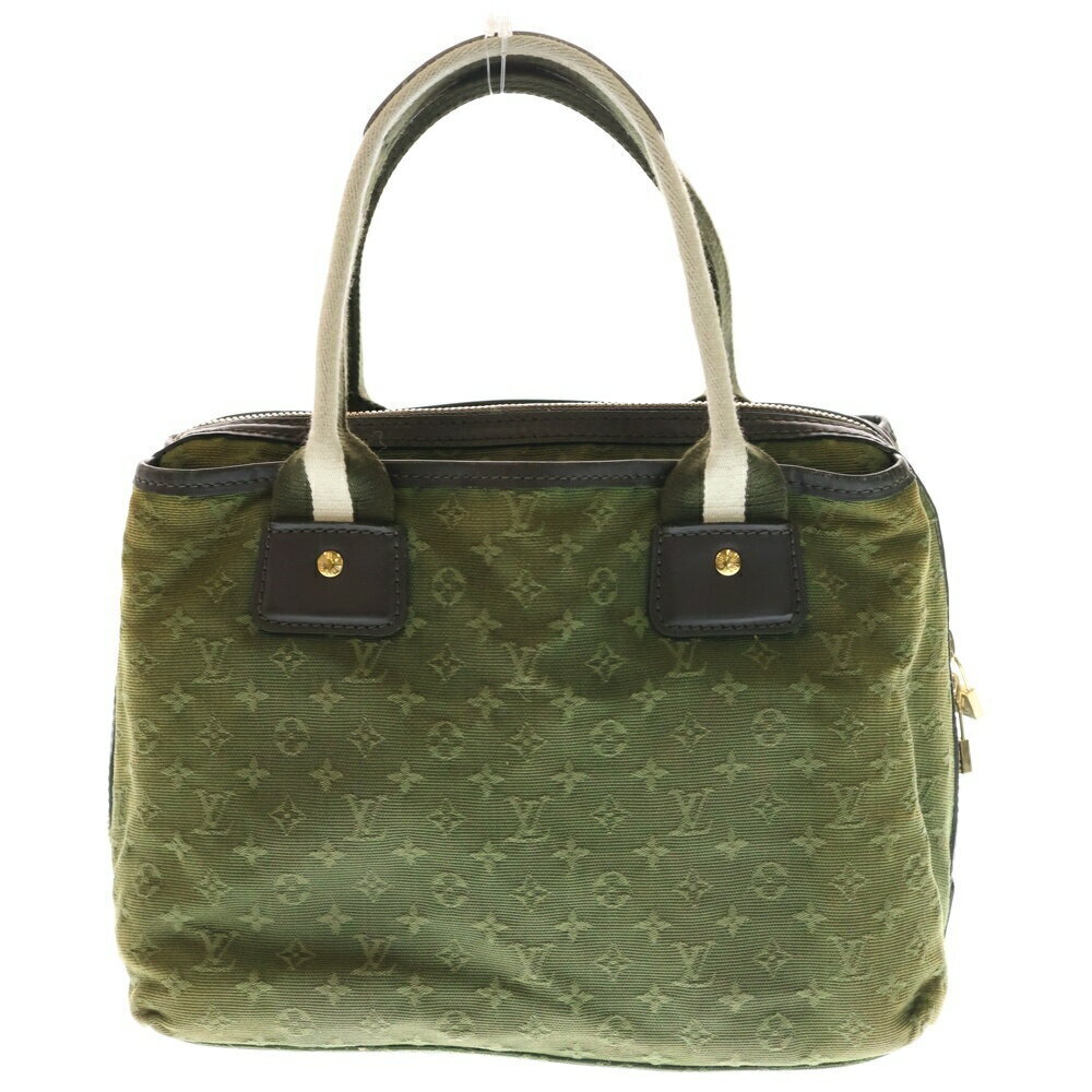 Louis Vuitton Leather Green Monogram Brown Marie Sac Kate Handbag